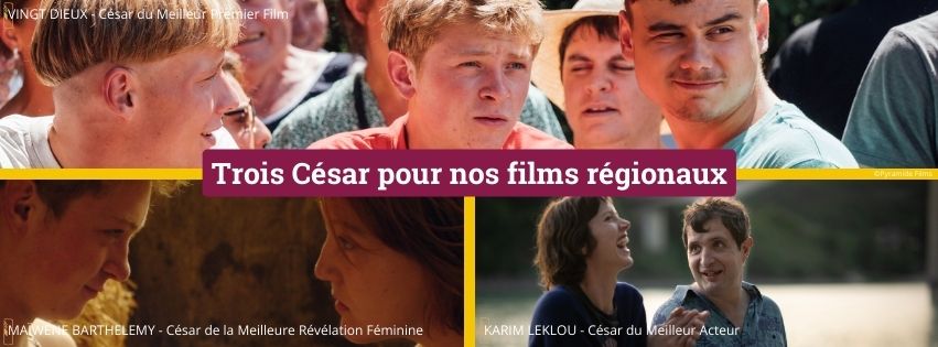 [CESAR 2025] - Trois prix pour nos films régionaux