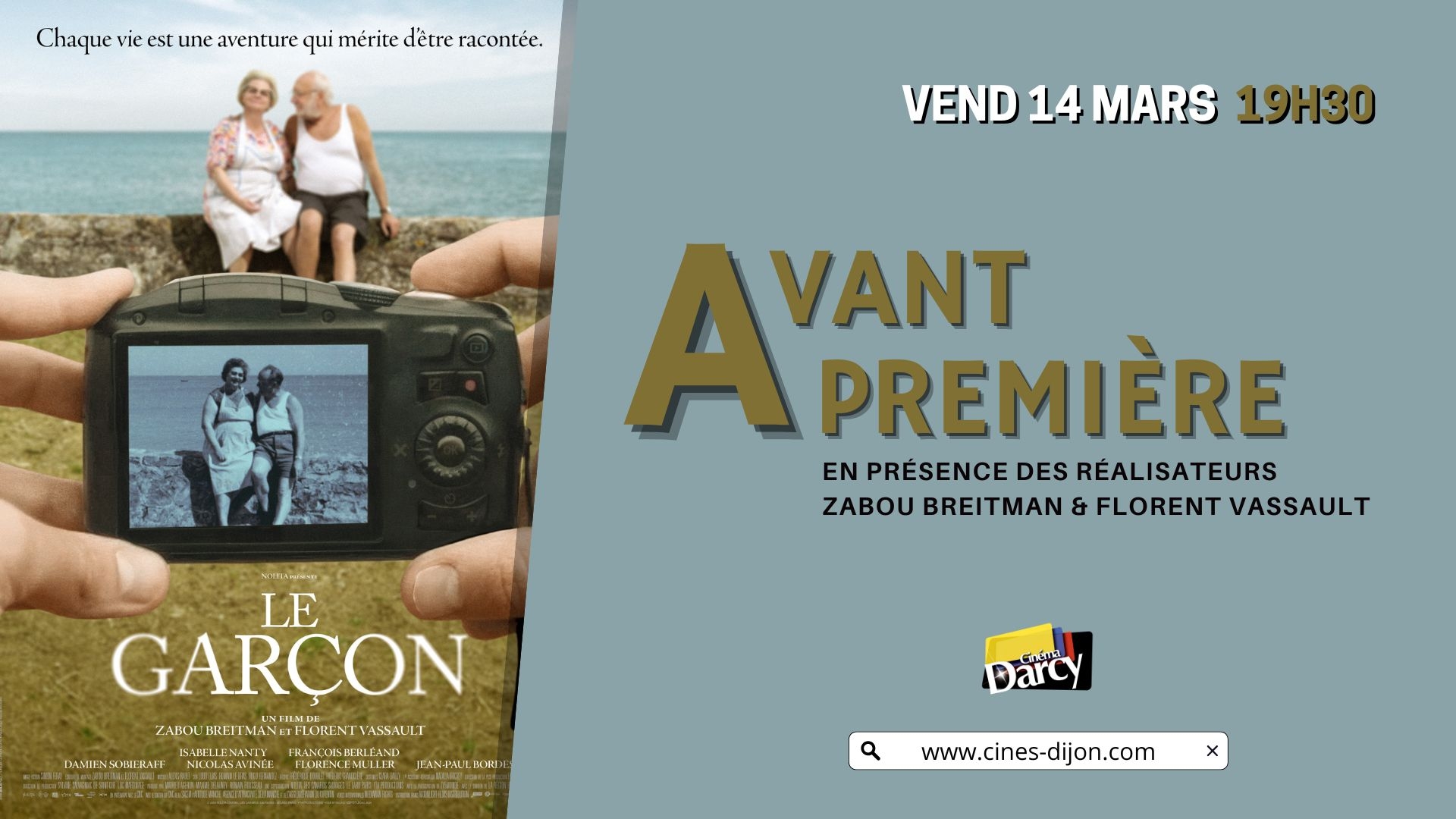 [AVANT-PREMIERE] - "Le Garçon" de Zabou Breitman