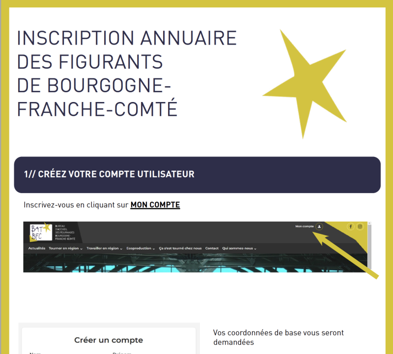 L'annuaire des figurants de Bourgogne-Franche-Comté